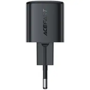 Зарядний пристрій 1xUSB-C 30W Gan A118 Fast Charger + USB-C cable black Acefast (6974316285175) UA