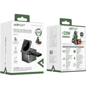 Зарядний пристрій Wireless QI 3in1 15W E18 Rubik's Acefast (6974316282884) UA