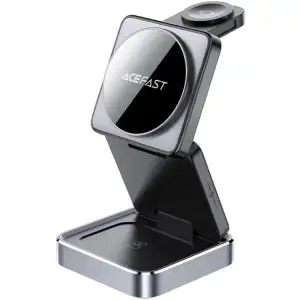 Зарядний пристрій Wireless QI 3in1 15W E20 Acefast (6974316283478) UA