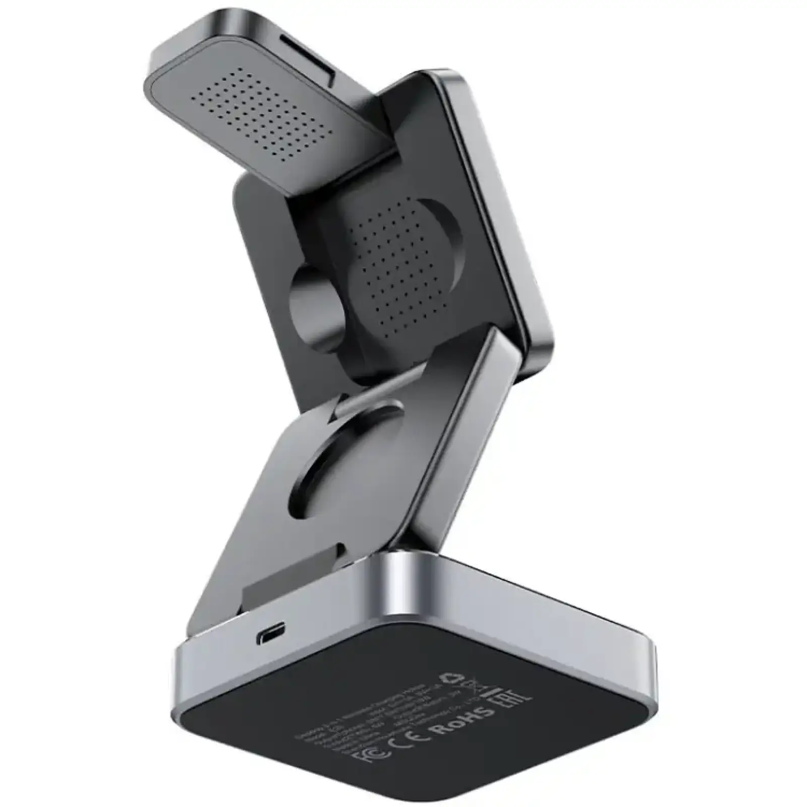 Зарядний пристрій Wireless QI 3in1 15W E20 Acefast (6974316283478) UA