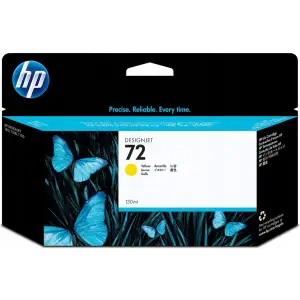 Картридж HP C9373A No.72 DJ T610/T1100 yellow, 130 ml UA