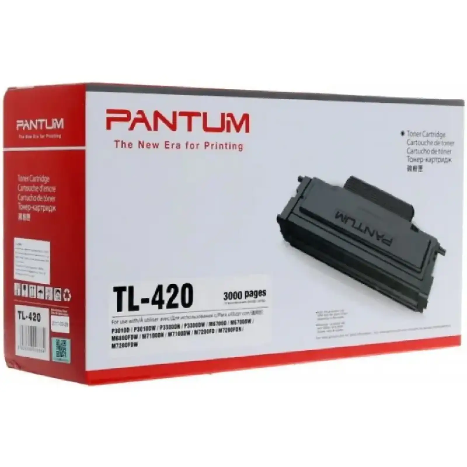 Картридж Pantum TL-420HP для серій P3010/P3300/M6700/M7100 (3000стр) UA