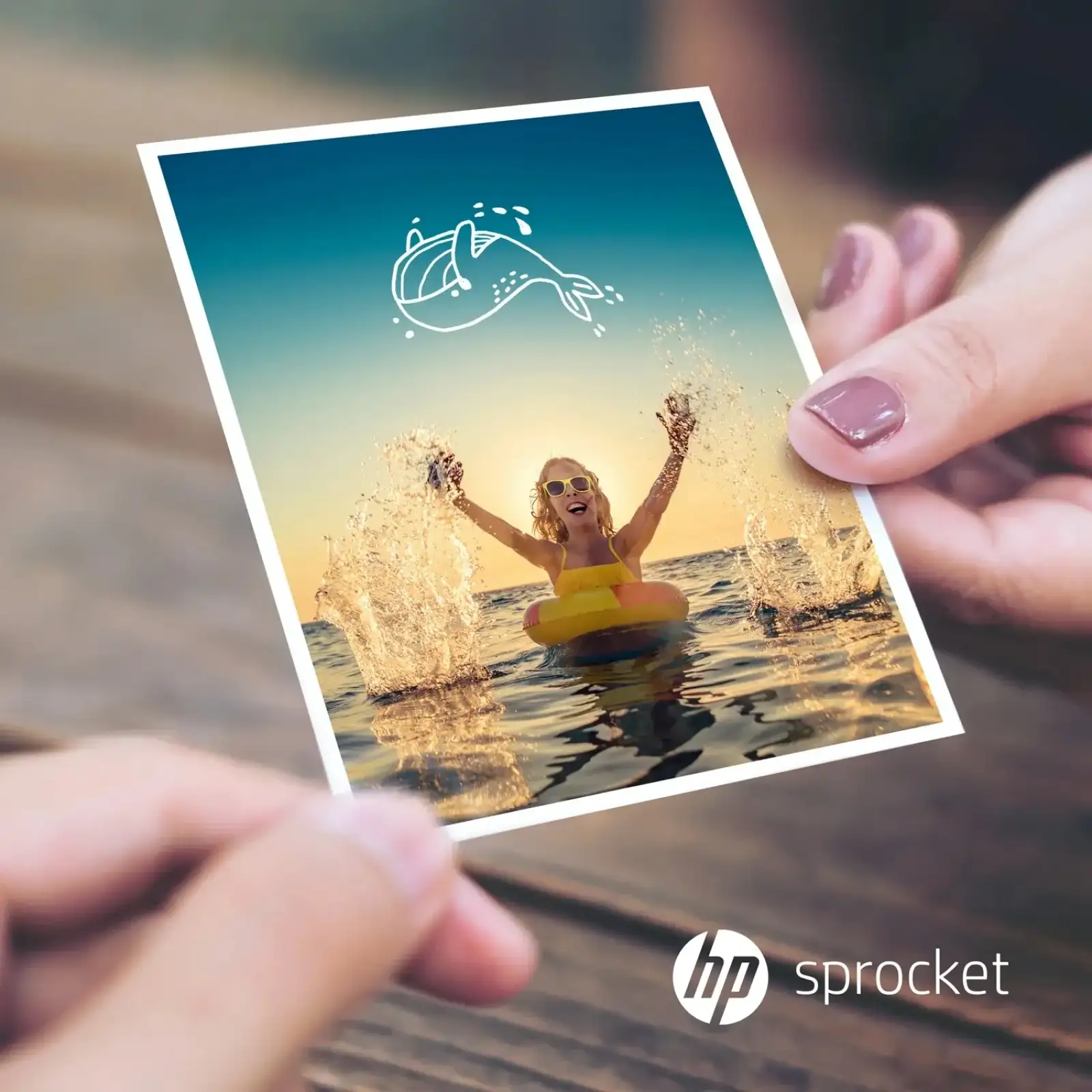 Фотопапір HP Sprocket Zink 3.5