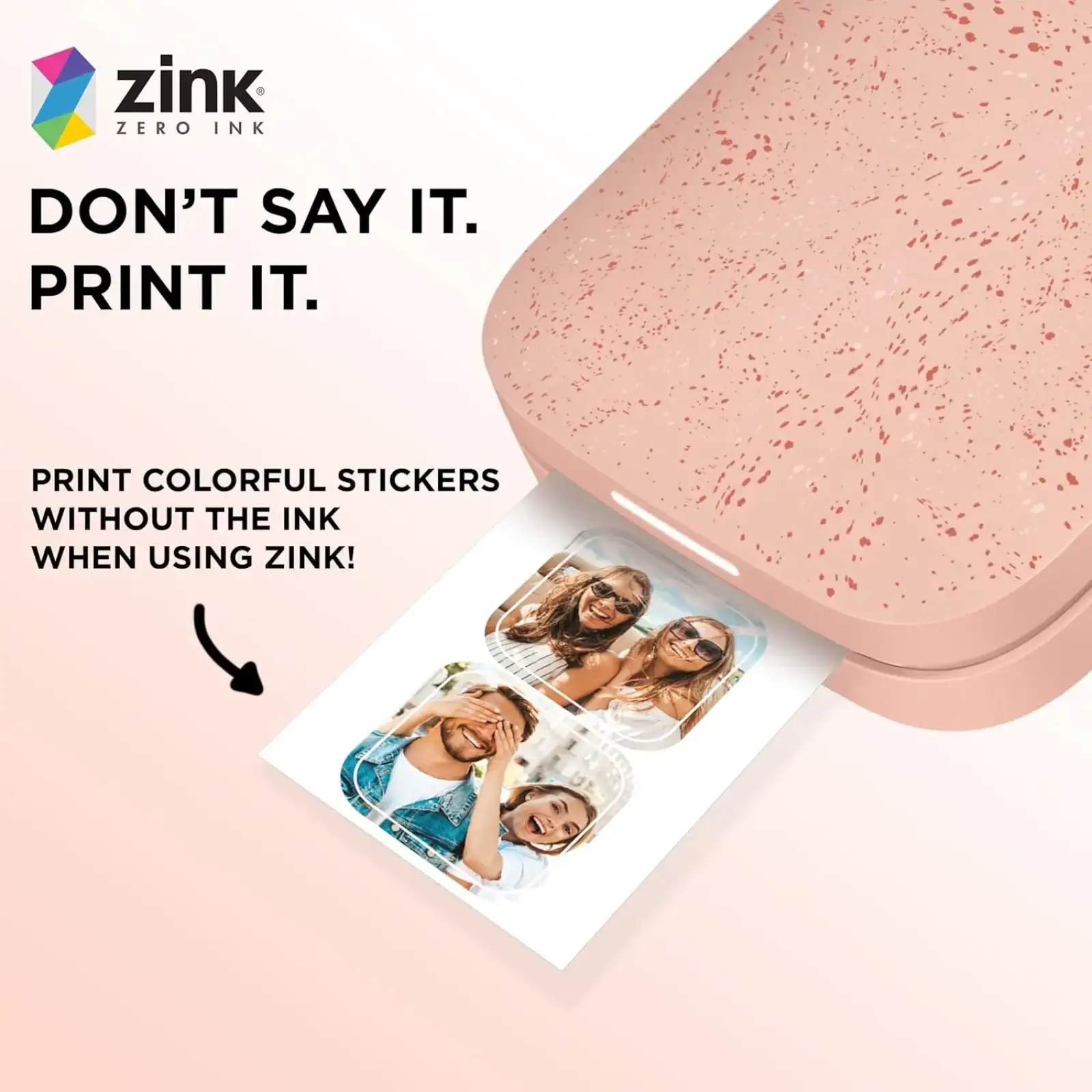 Фотопапір HP CutOut Sticker Zink 2