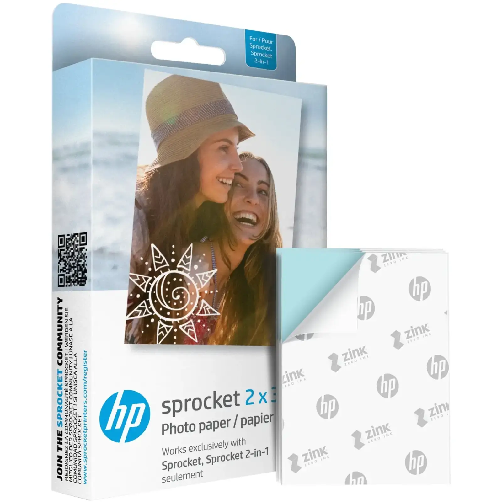 Фотопапір HP Sprocket Zink 2