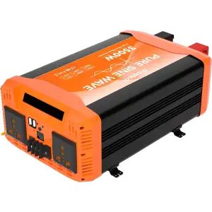 Інвертор автомобільний Choetech 12\220V 3500W (1600Вт), чиста синусоїда (CJ3500Q-V2) UA