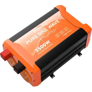 Інвертор автомобільний Choetech 12\220V 3500W (1600Вт), чиста синусоїда (CJ3500Q-V2) UA
