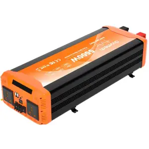 Інвертор автомобільний Choetech 12\220V 5500W (2500Вт), чиста синусоїда (CJ5000Q-V2) UA