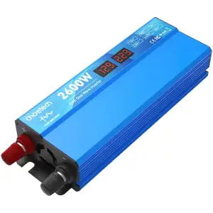Інвертор автомобільний Choetech 12\220V 2600W (1300Вт), чиста синусоїда (CJ2600Q-V2) UA