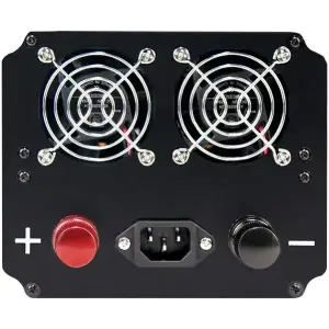 Інвертор Choetech з зарядкою, функція ДБЖ 12\220V 2000Вт, LiFePO₄/Li-ion/AGM/GEL, чиста синусоїда (INV-C2000WUPS-EU) UA
