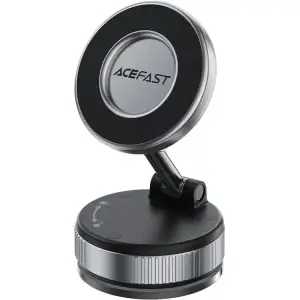 Тримач для смартфона Acefast E28 manual suction cup metal grey (6974316284833) UA