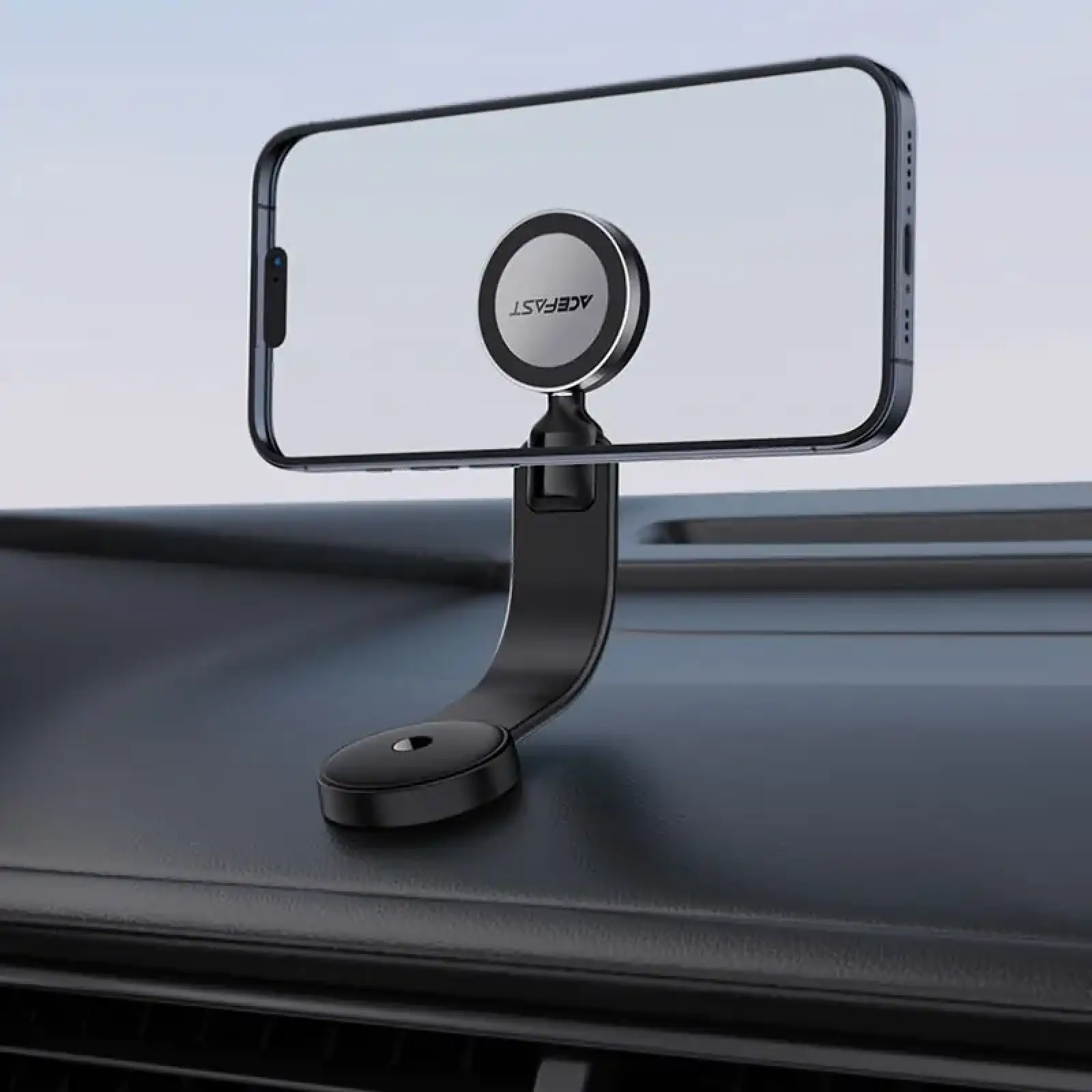 Автомобільне кріплення для смартфона D37 Magnetic wireless (на панель) Acefast (6974316283546) UA