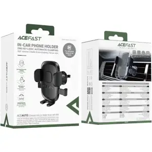 Автомобільне кріплення для смартфона D56 one-key lock Acefast (6974316284710) UA