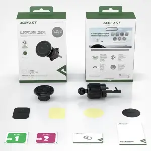 Автомобільне кріплення для смартфона D6 air outlet magnetic Acefast (6974316281160) UA