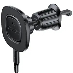 Автомобільне кріплення для смартфона D46 Magnetic wireless charging Acefast (6974316284109) UA