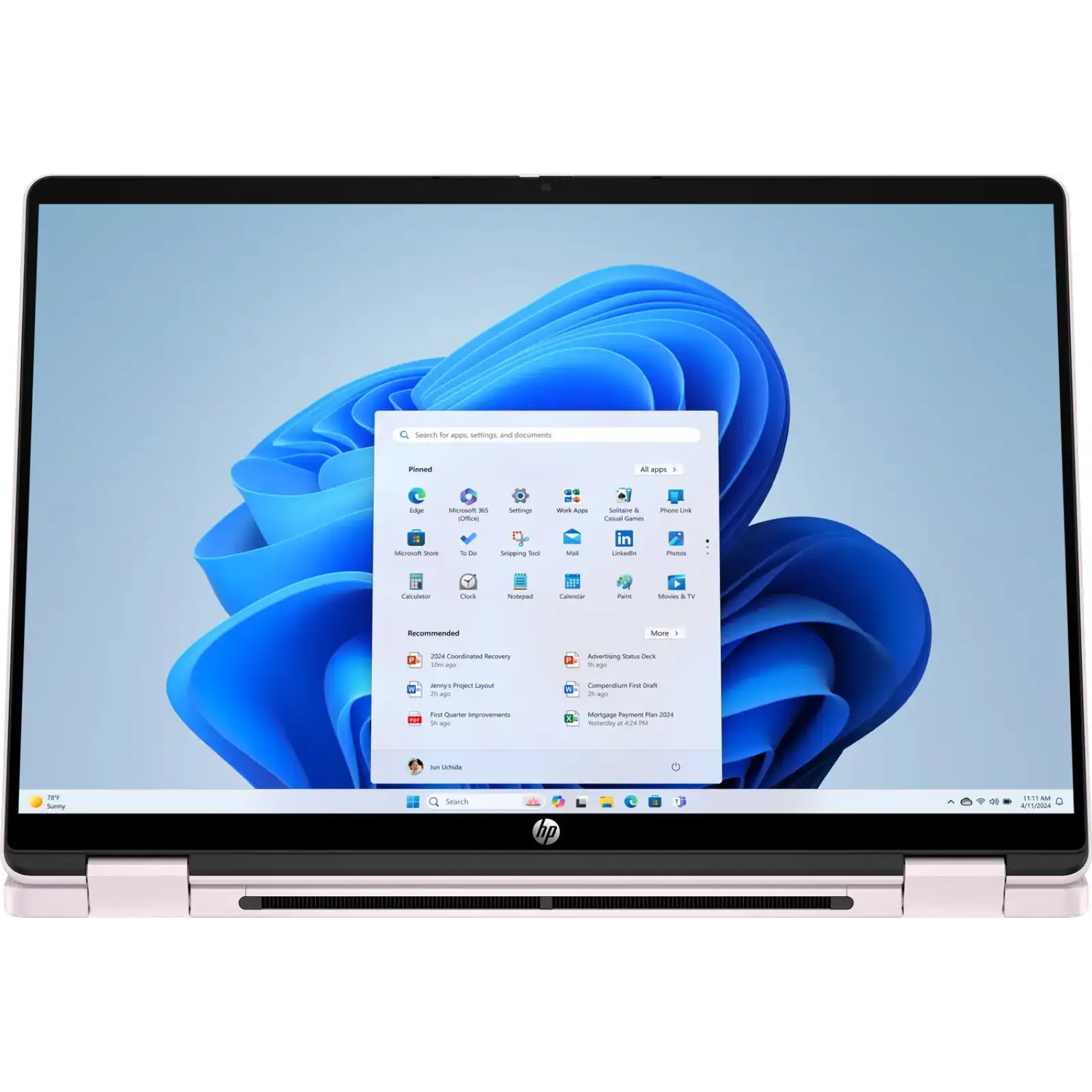 Ноутбук HP OmniBook 5 Flip x360 14-fp0032ua Powder Pink (C9RR7EA) UA