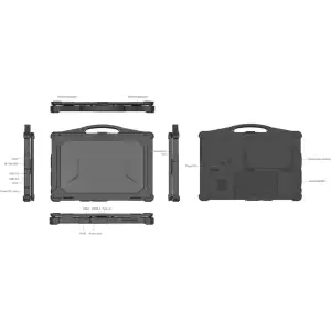 Захищений ноутбук AGN x15A Black (AGN_x15A_i7_12Th_32_512) UA