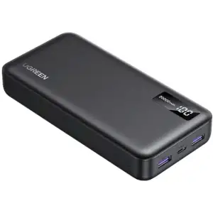 Зовнішній акумулятор Ugreen 20000mAh 22,5W PD 2хUSB-A +2xUSB-C Black (PB312) (25683) UA