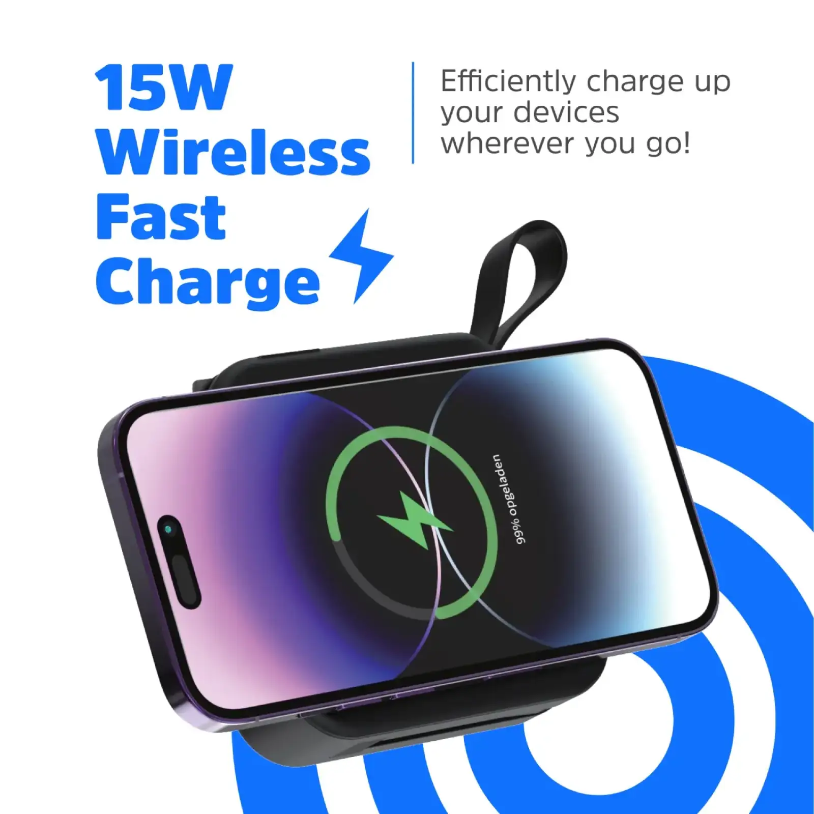 Зовнішній акумулятор Energizer Magnetic Wireless (QM10001AC) UA