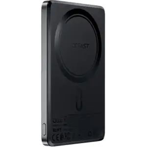 Зовнішній акумулятор Acefast Magnetic Wireless 5000mAh 18W PD,QC 3.0, QI 7.5 Вт, ультра тонкий, M8 Black (6974316283386) UA