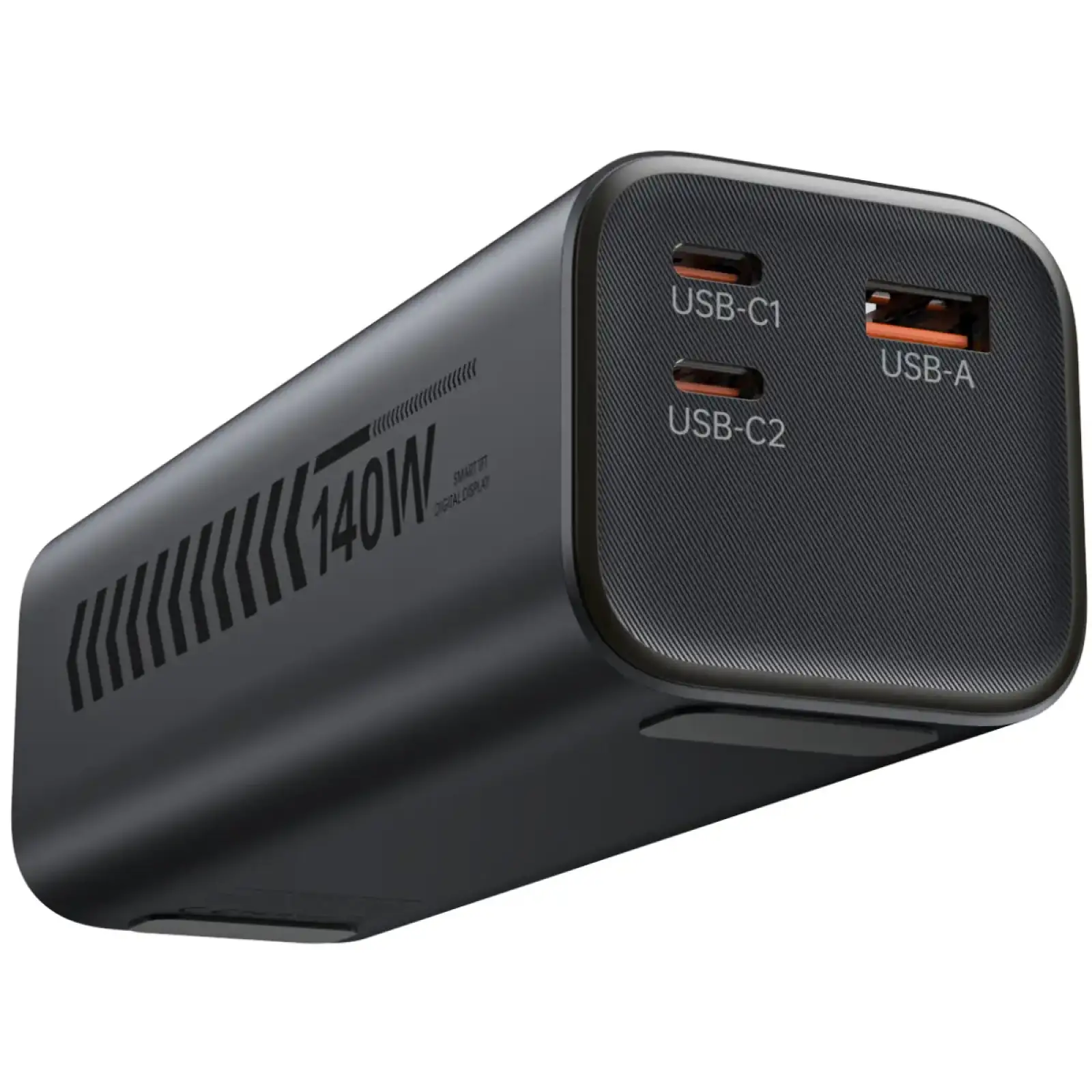 Зовнішній акумулятор Choetech 27000mAh 140W PD5.0,QC3.0, USB-A, 2xUSB-C In/Out, TFT Display, black (B670-CCGY) UA