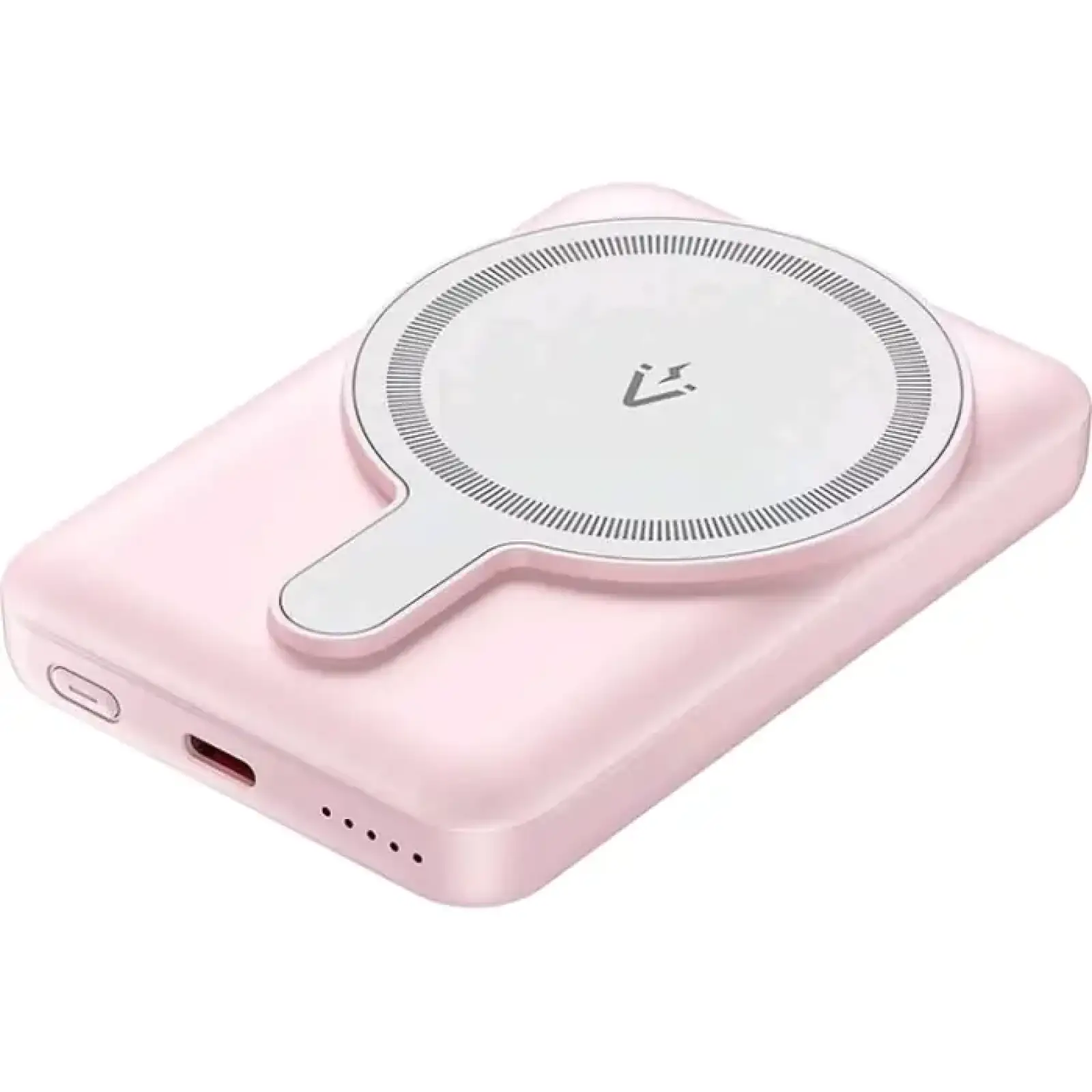 Зовнішній акумулятор Vention Magnetic Wireless 5000mAh 20W PD, 1xUSB-C, QI-15W Pink (FHSP0) UA