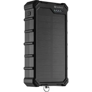 Зовнішній акумулятор Sandberg 20000mAh 22,5W PD Solar Powerbank CampLED, USB-A,2xUSB-C In/Out, Powerful light (421-24) UA