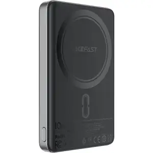 Зовнішній акумулятор Acefast Magnetic Wireless 10000mAh 20W PD,QC 3.0, QI 15W M12 Black (6974316283393) UA