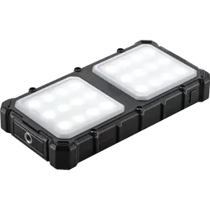 Зовнішній акумулятор Sandberg 10000mAh 22,5W PD Solar Powerbank CampLED, USB-A,USB-C In/Out, PowerThru (421-23) UA