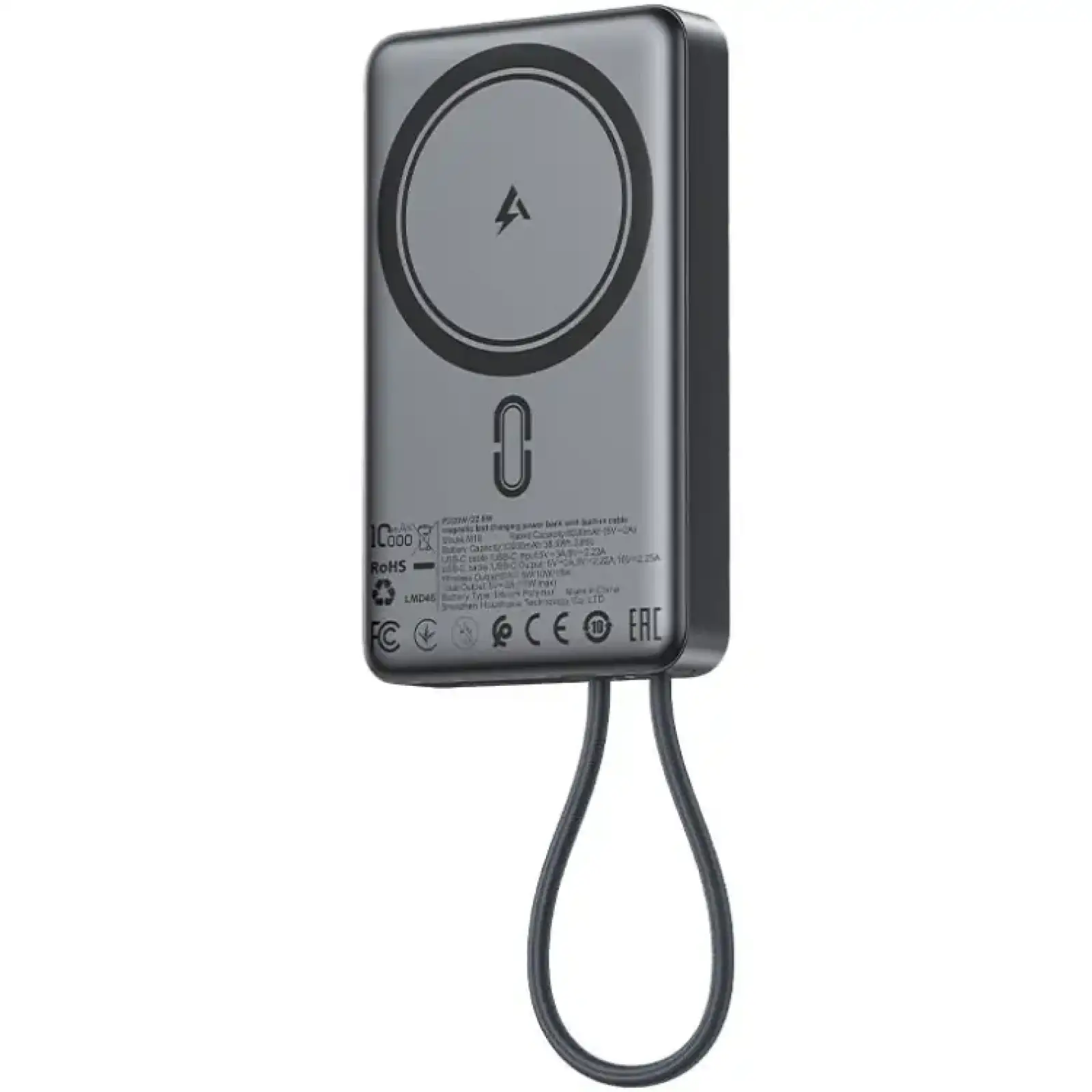 Внешний аккумулятор Acefast Magnetic Wireless (6974316284017) UA
