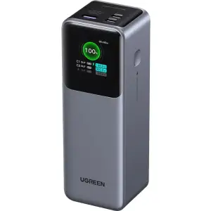 Зовнішній акумулятор Ugreen 25000mAh 200W 1xUSB+ 2xUSB Type-C, PD3.0+QC4.0 (PB722) (35525B) UA