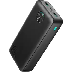 Зовнішній акумулятор Joyroom 20000mAh 22,5W PD,QC3.0, 2xUSB-A, USB-C In/Out Black (JR-PBF16) UA