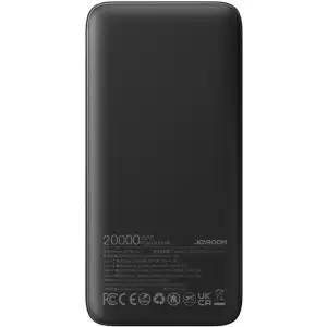 Зовнішній акумулятор Joyroom 20000mAh 22,5W PD,QC3.0, 2xUSB-A, USB-C In/Out Black (JR-PBF16) UA