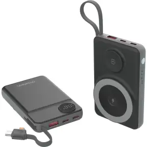 Зовнішній акумулятор Choetech Magnetic Wireless (B695-BK) UA