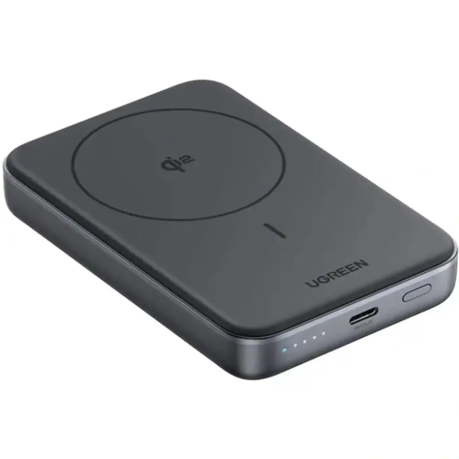 Зовнішній акумулятор Ugreen Magnetic Wireless 10000mAh 30W QI2 USB-C In/Out (PB761) Black (45763) UA
