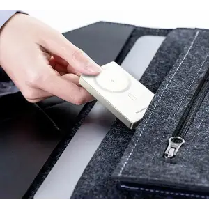 Зовнішній акумулятор Choetech Magnetic Wireless (B739-CCCWH) UA