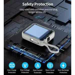 Зовнішній акумулятор Choetech (B832-GY) UA