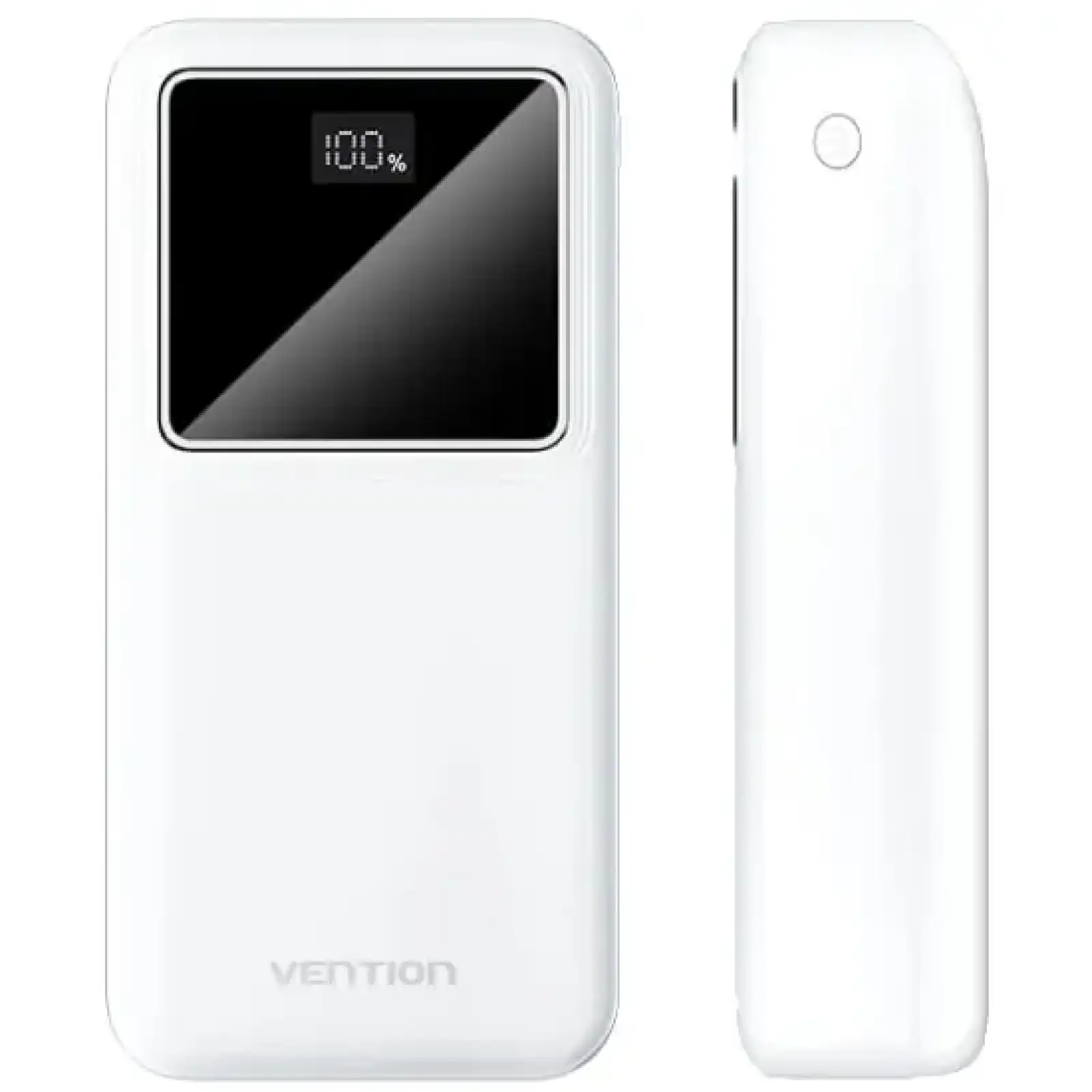Зовнішній акумулятор Vention 30000mAh 22.5W, PD,QC3.0, Micro-USB,USB-C,2xUSB-A,LED Display White (FHMW0) UA