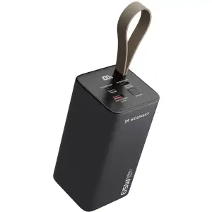 Зовнішній акумулятор Wozinsky 30000mAh K65+ 65W PD,QC USB-A,2xUSB-C Gray (5907769364457) UA