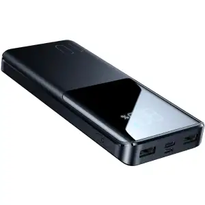 Зовнішній акумулятор Joyroom 10000mAh 22,5W PD,QC3.0, 2xUSB-A, USB-C In/Out, Micro USB in, Black (JR-QP191) UA