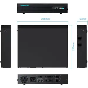 ДБЖ Marsriva DC Router UPS KP9 Pro 12xDC+PoE24V1A+USB,14V/16V/19V/24V/48V/53V 240VAC 100W 24000mAh (KP9 Pro_MARSRIVA) UA