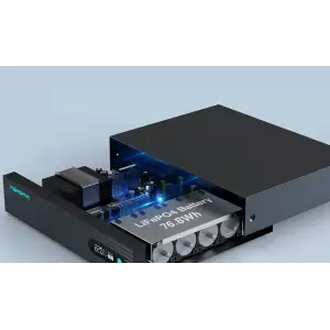 ДБЖ Marsriva DC Router UPS KP9 Pro 12xDC+PoE24V1A+USB,14V/16V/19V/24V/48V/53V 240VAC 100W 24000mAh (KP9 Pro_MARSRIVA) UA