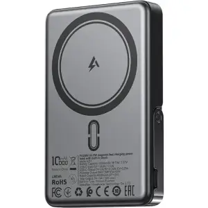 Зовнішній акумулятор Acefast Magnetic Wireless (6974316284000) UA