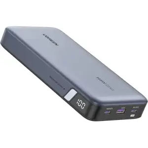 Зовнішній акумулятор Ugreen 25000mAh 145W 2xUSB C+USB A, PD3.0+QC3.0, наскрізне живлення 65Вт (PB205) (90597A) UA