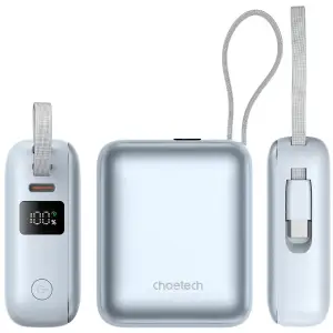 Зовнішній акумулятор Choetech (B832-LBE) UA