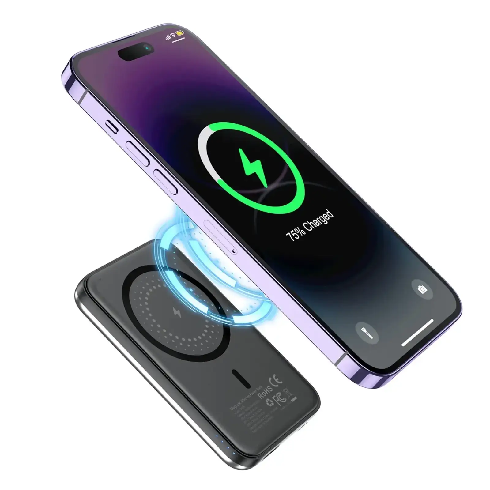 Зовнішній акумулятор Choetech Magnetic (6932112104779) UA