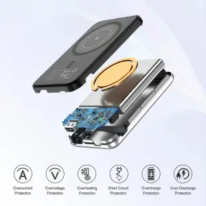 Зовнішній акумулятор Choetech Magnetic (6932112104779) UA