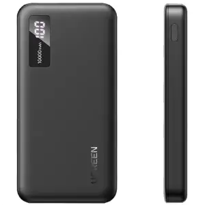 Зовнішній акумулятор Ugreen 10000mAh 20W PD,QC3.0 USB-A+USB-C Black (PB311) (25742) UA