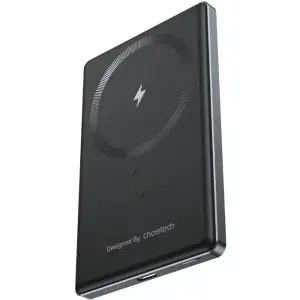 Зовнішній акумулятор Choetech Magnetic Wireless (B738-CCBK) UA