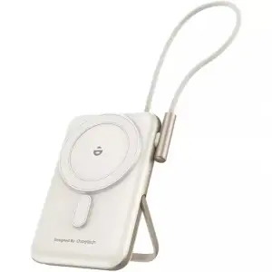 Зовнішній акумулятор Choetech Magnetic Wireless (B735-CCWH) UA